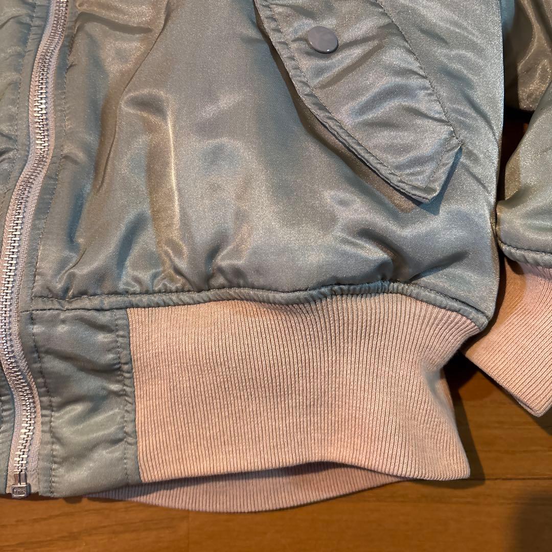 90s chage&aska ma-1 jacket 希少