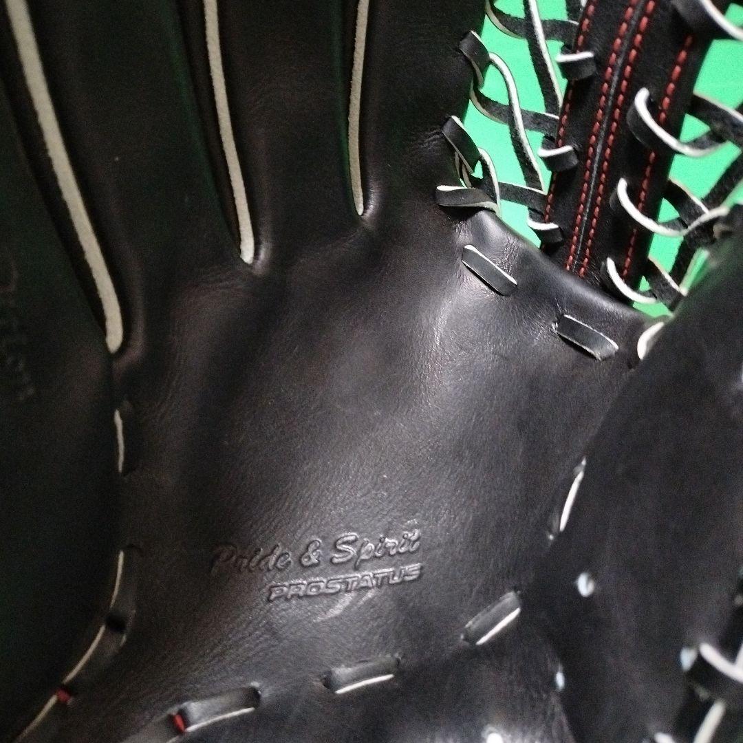 未使用　ZETT　PROSTATUS　硬式グローブ　左投げ外野手用