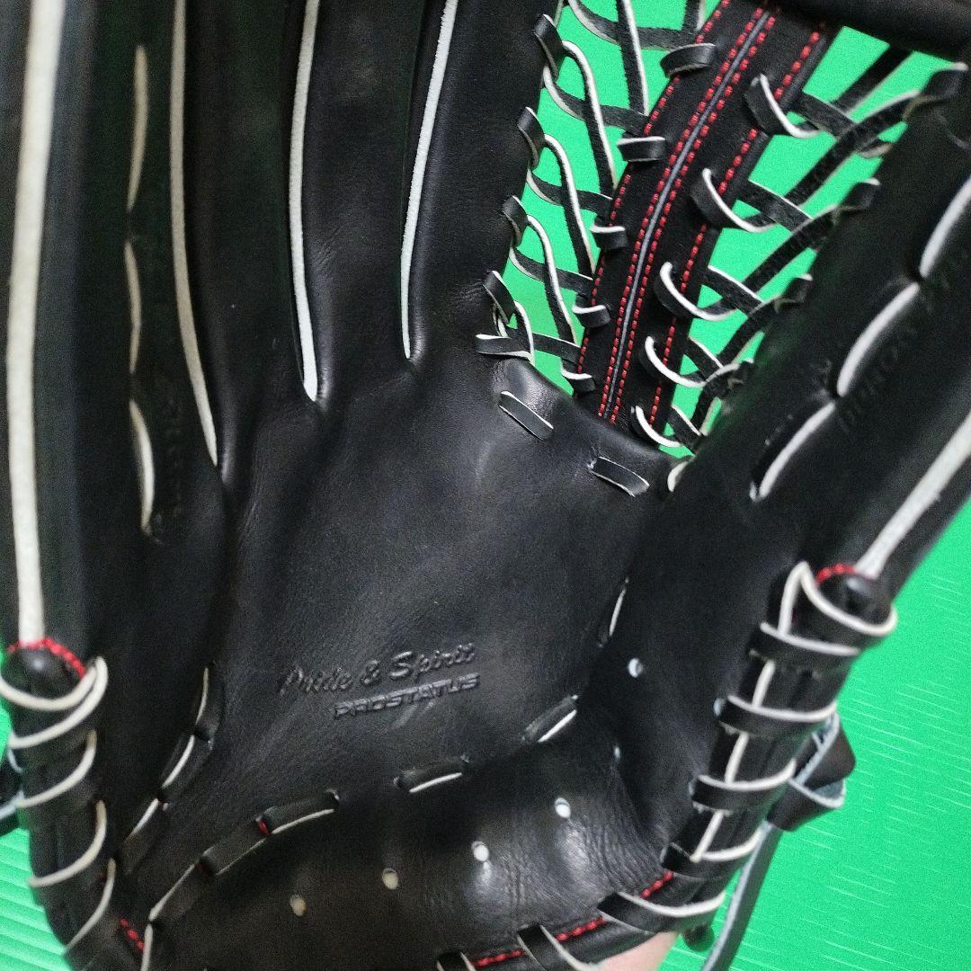 未使用　ZETT　PROSTATUS　硬式グローブ　左投げ外野手用