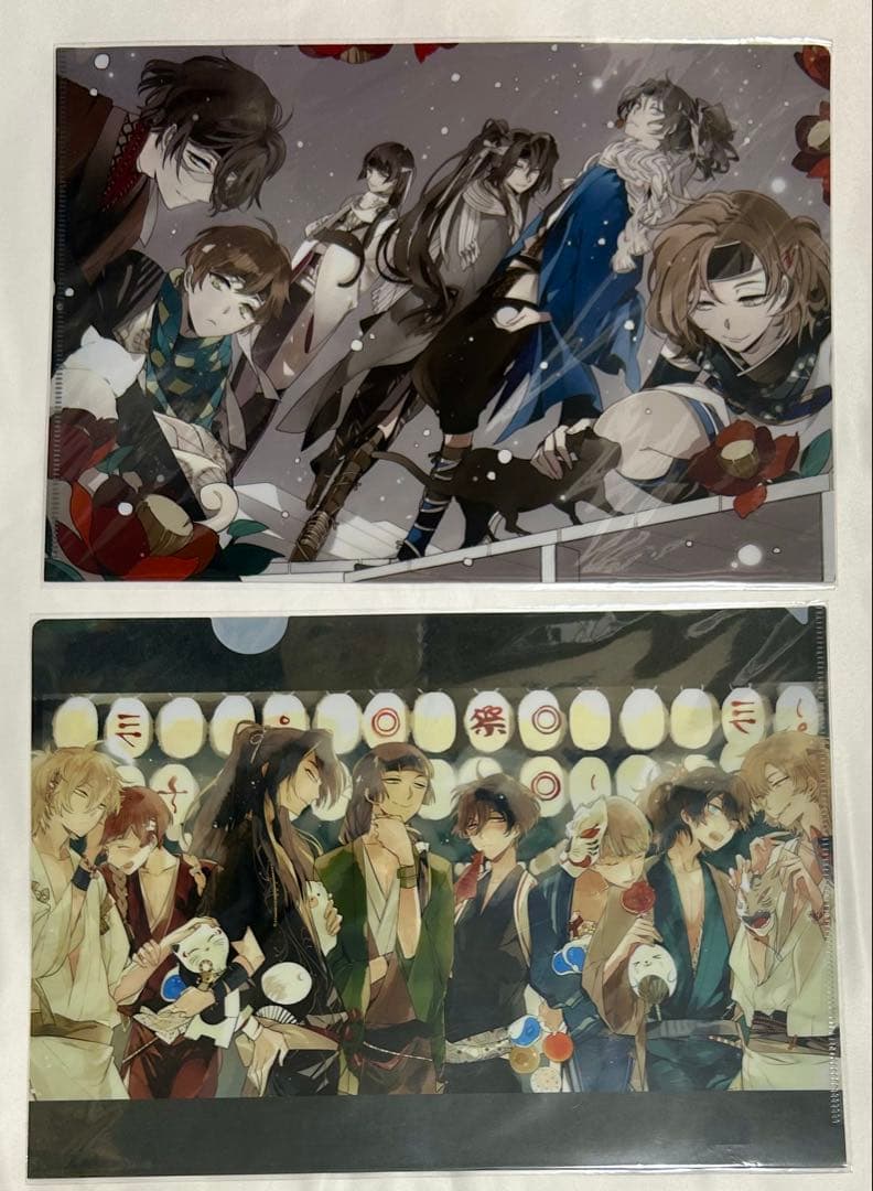 新撰組　黙秘録　勿忘草　クリアファイル まとめ売り　Rejet リジェフェス