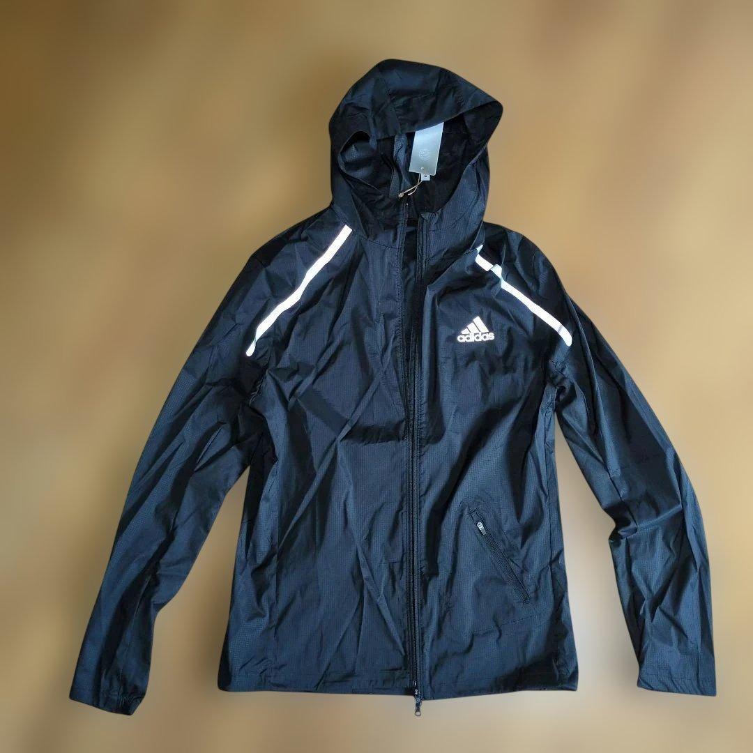 adidas ウィンドブレーカー 黒