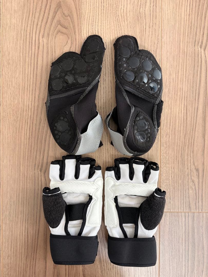 即日発送OKです　バーネススタイル　グローブ&シューズ　Mサイズ