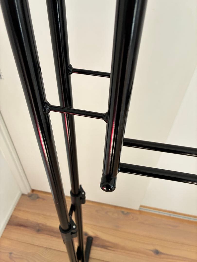 サイクルロッカー　クランクストッパースタンド 黒