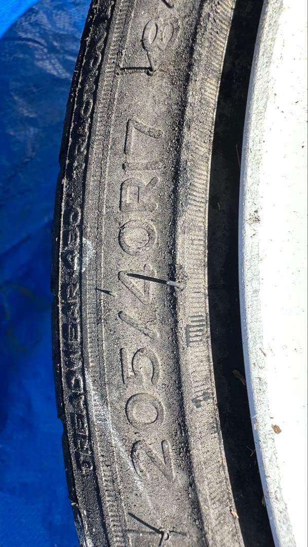 JNC鍛造ホイール17インチ205/40R17タイヤ付4本