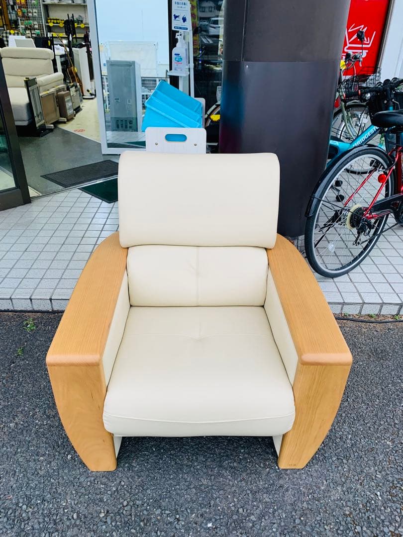 浜本工芸 HAMAMOTO 1Pソファ A-2450 未使用品 日本製