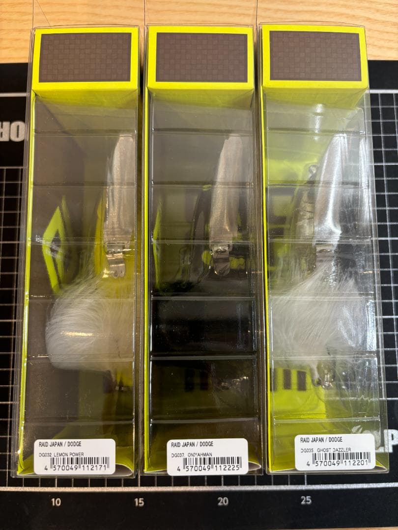 【新品未使用】レイドジャパン　DODGE（ダッジ）3個セット