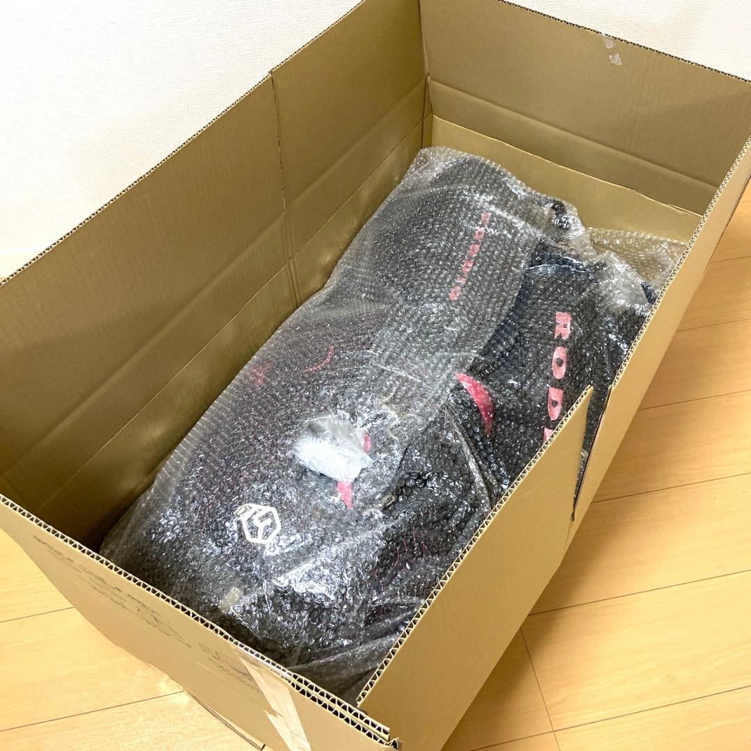 RODDIO キャディバッグ＋ヘッドカバー　黒/ピンク　中古　現状お渡し