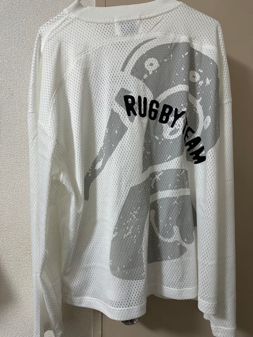 RUGBY TEAM メッシュロングスリーブ