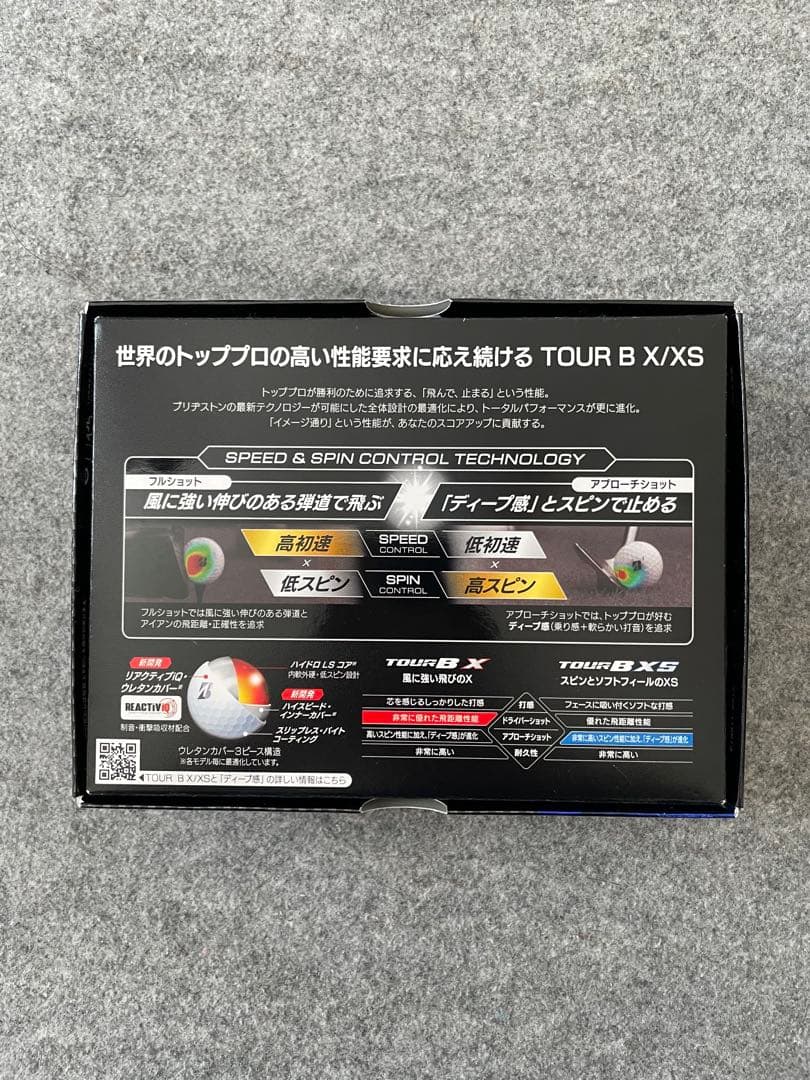 ［新品、箱入り］ Bridgestone TOUR B XS ゴルフボール