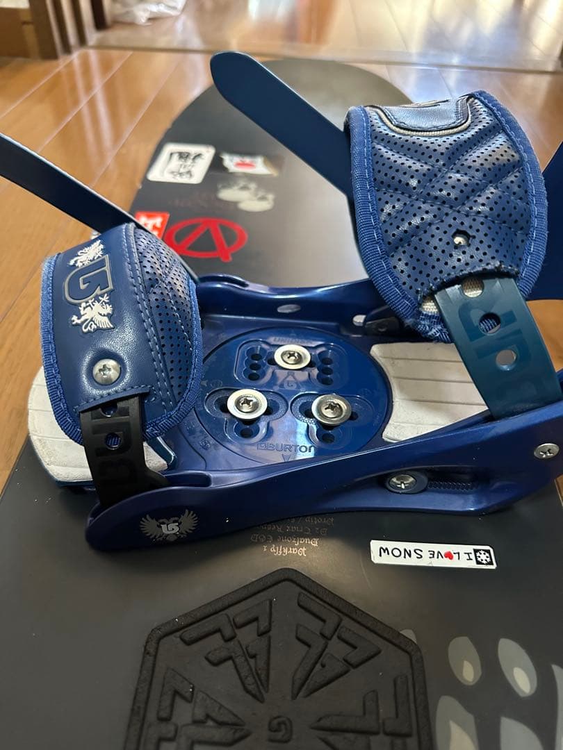 【値下】Burton Doom 157 スノーボードとCustomビンディング