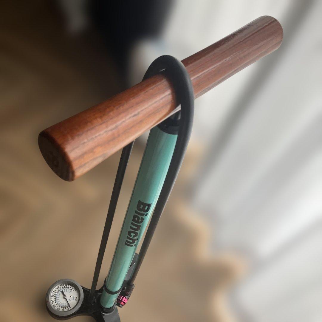 Bianchi フロアポンプ ミントグリーン