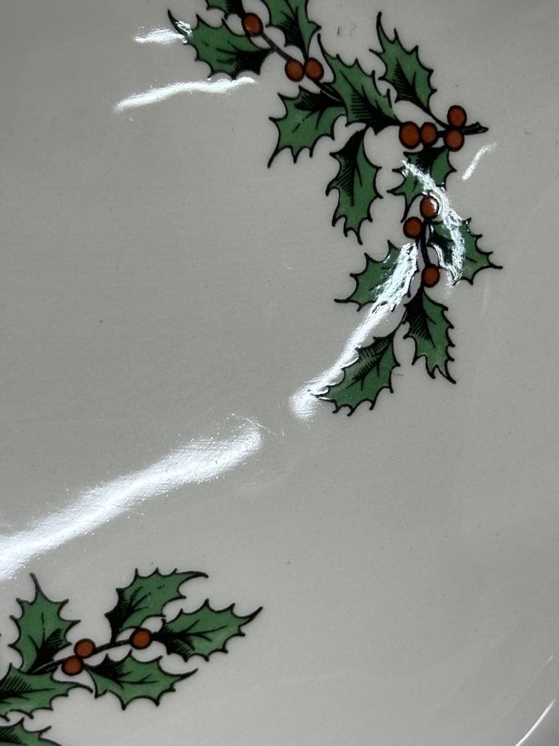 【使用美品】SPODE スポード　トレイ　皿　クリスマスツリー　England