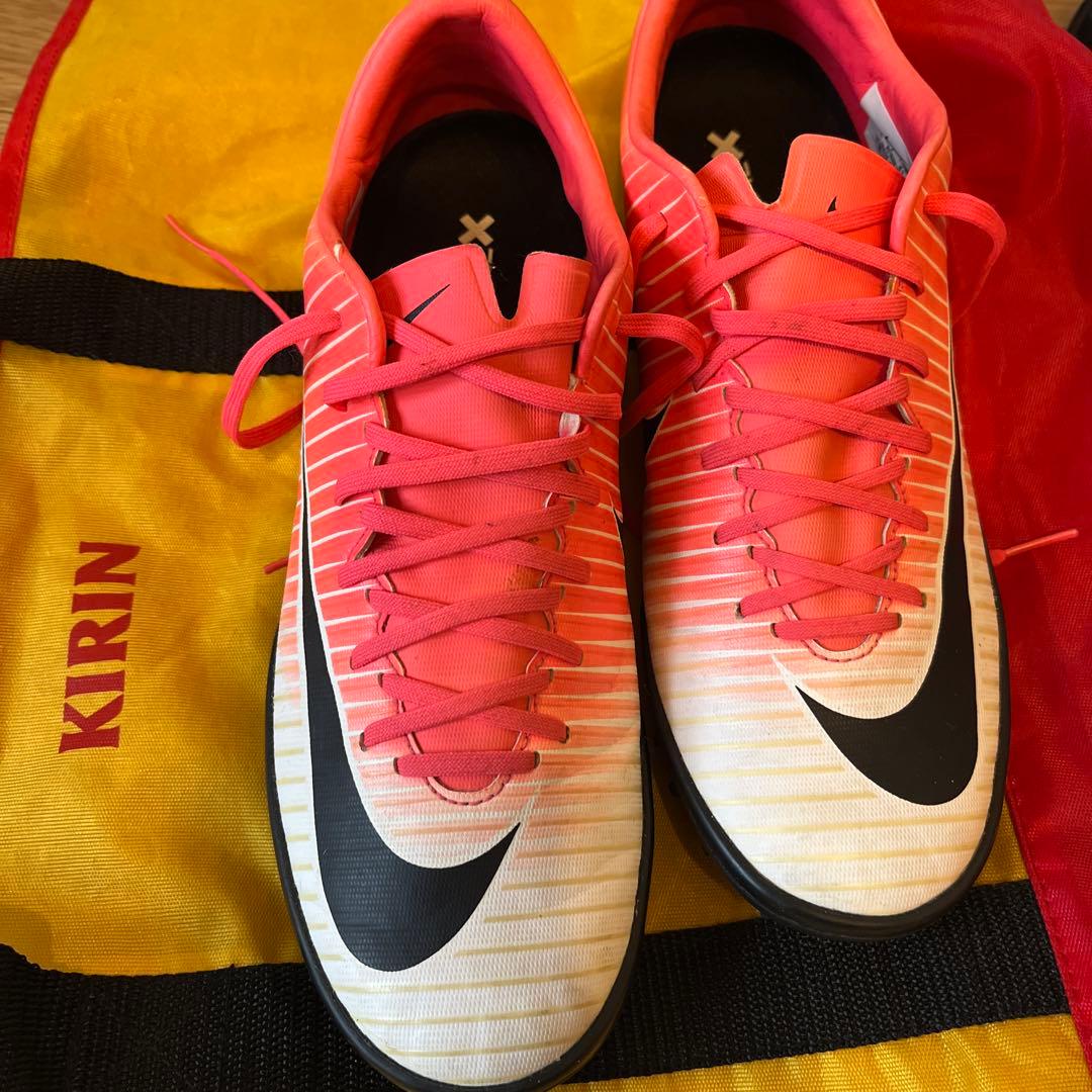 Nike Mercurial X フットサルシューズ ピンク　トレシュー26㎝