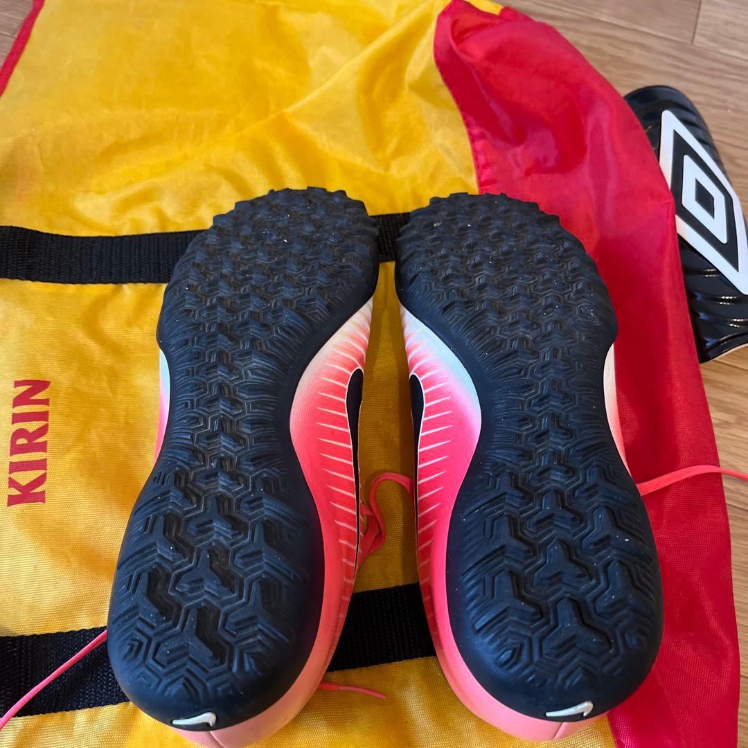 Nike Mercurial X フットサルシューズ ピンク　トレシュー26㎝