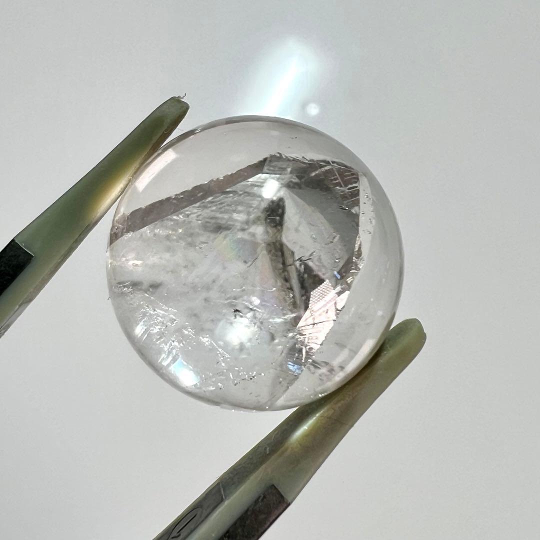 超レア　高品質　虹入り貫入水晶　クォーツインクォーツ　スフィア　クリスタル　2