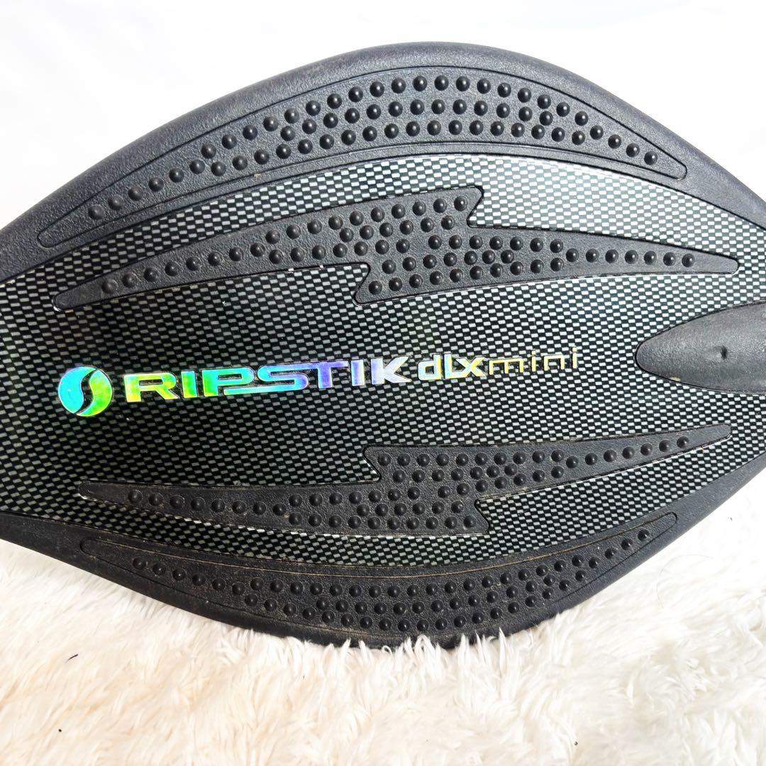 美品 ホログラムロゴ リップスティック デラックスミニ キャスターボード 黒