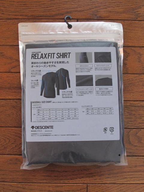 DESCENTE リラックスフィットアンダーシャツ 大谷翔平着用モデル