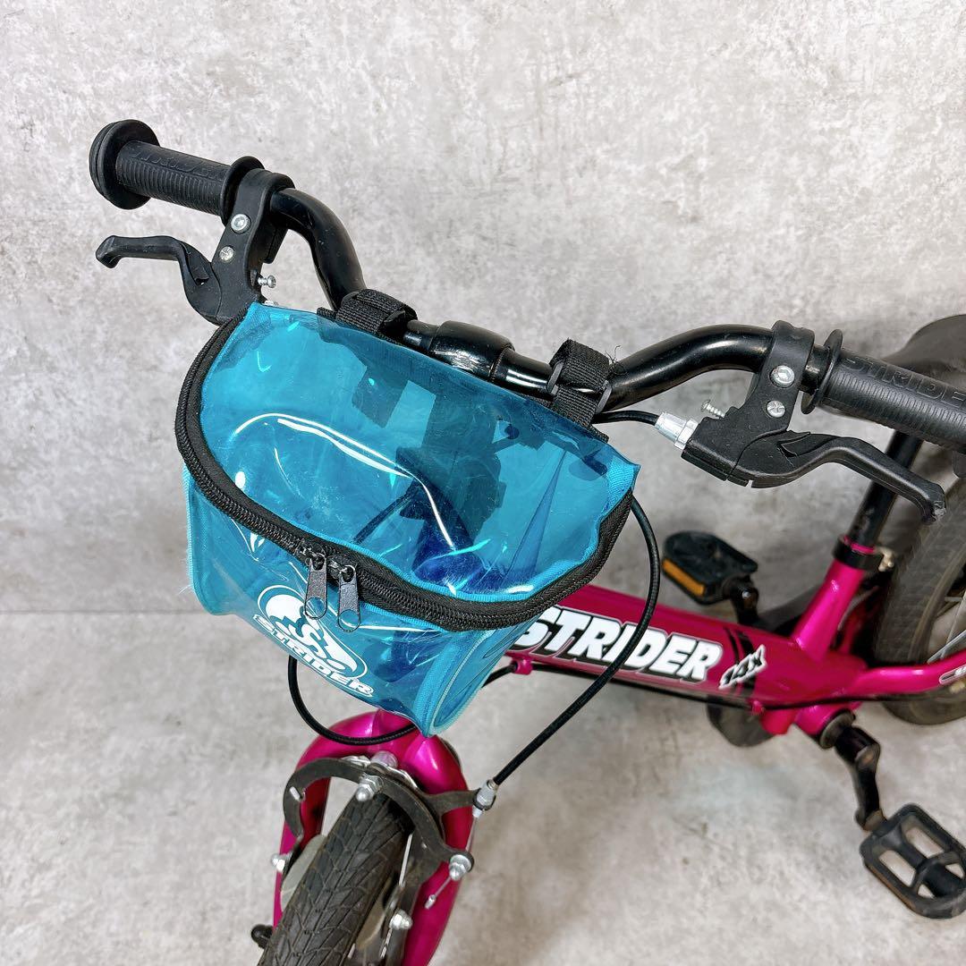 動作良好♪ STRIDER キッズバイク フューシャピンク ストライダー14X