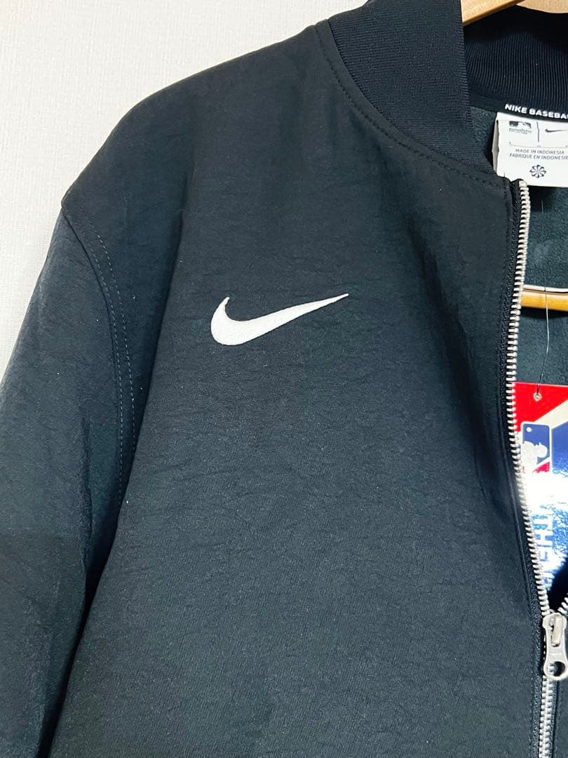 ドジャース ボンバージャケット ブラック 選手着用モデル サイズL 新品タグ付