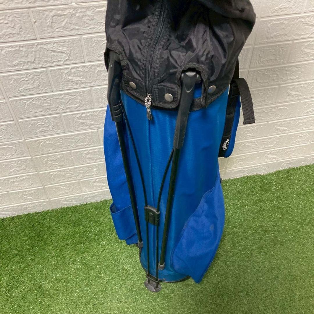 callaway キャロウェイ ブルー　スタンド キャディバッグ フード付