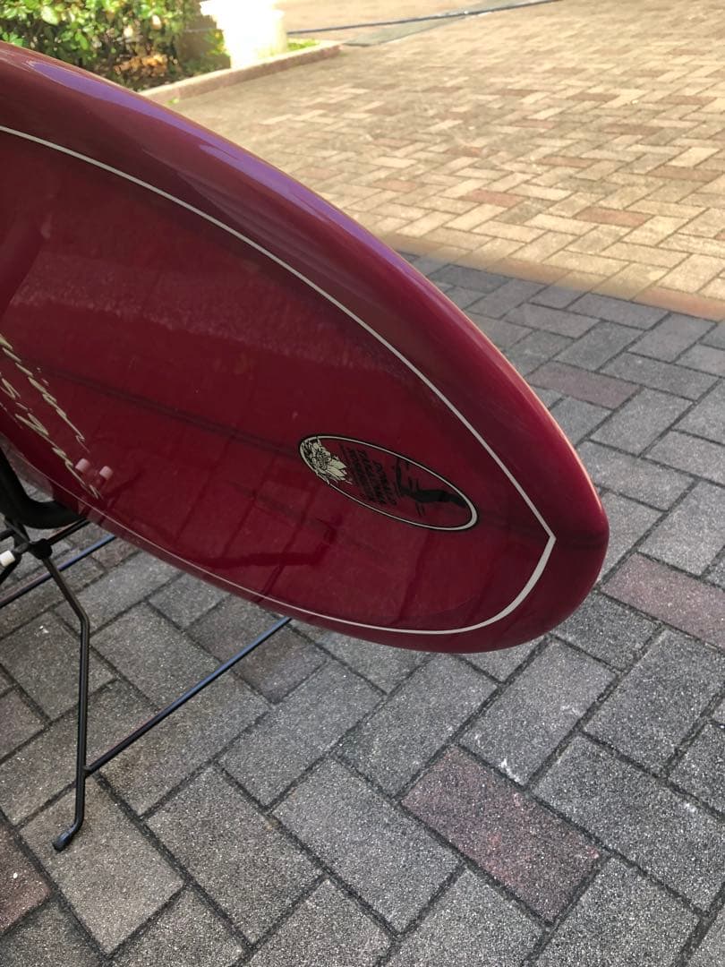9’2 Hawaiian Pro Designs DT-2 (Burgundy)