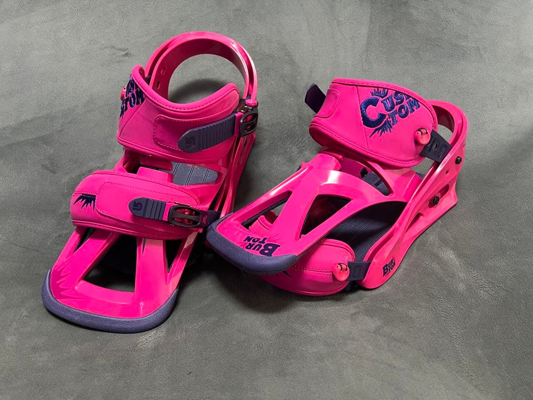 BURTON CUSTOM バインディング ビンディング ピンク L