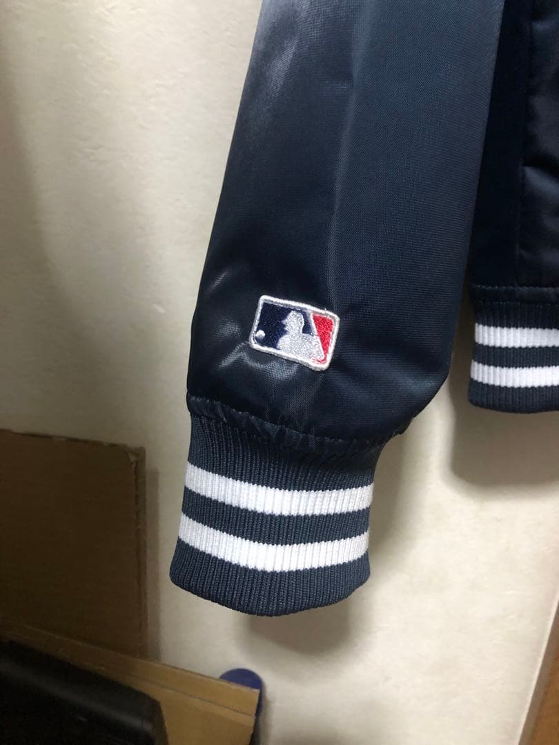 ドジャース スタジャン Fanatics L 濃紺 中綿ジャケット MLB