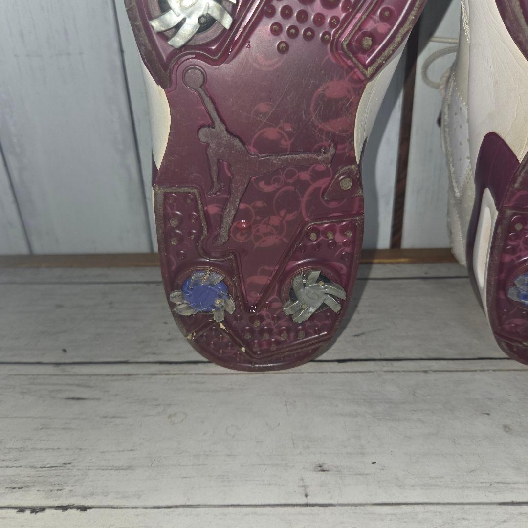 NIKE AIRJORDAN 6 ホワイト/バーガンディ 27.5cm