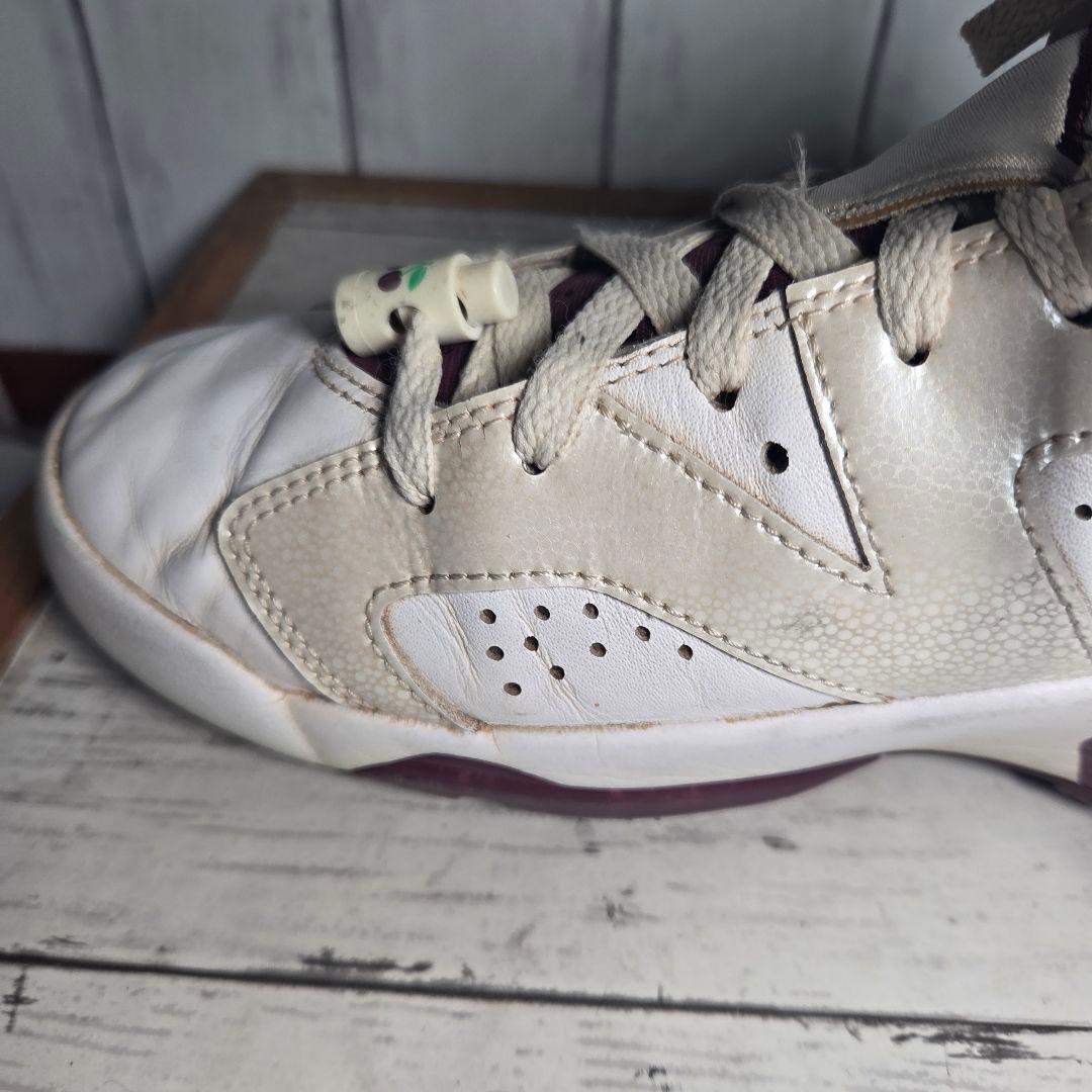 NIKE AIRJORDAN 6 ホワイト/バーガンディ 27.5cm