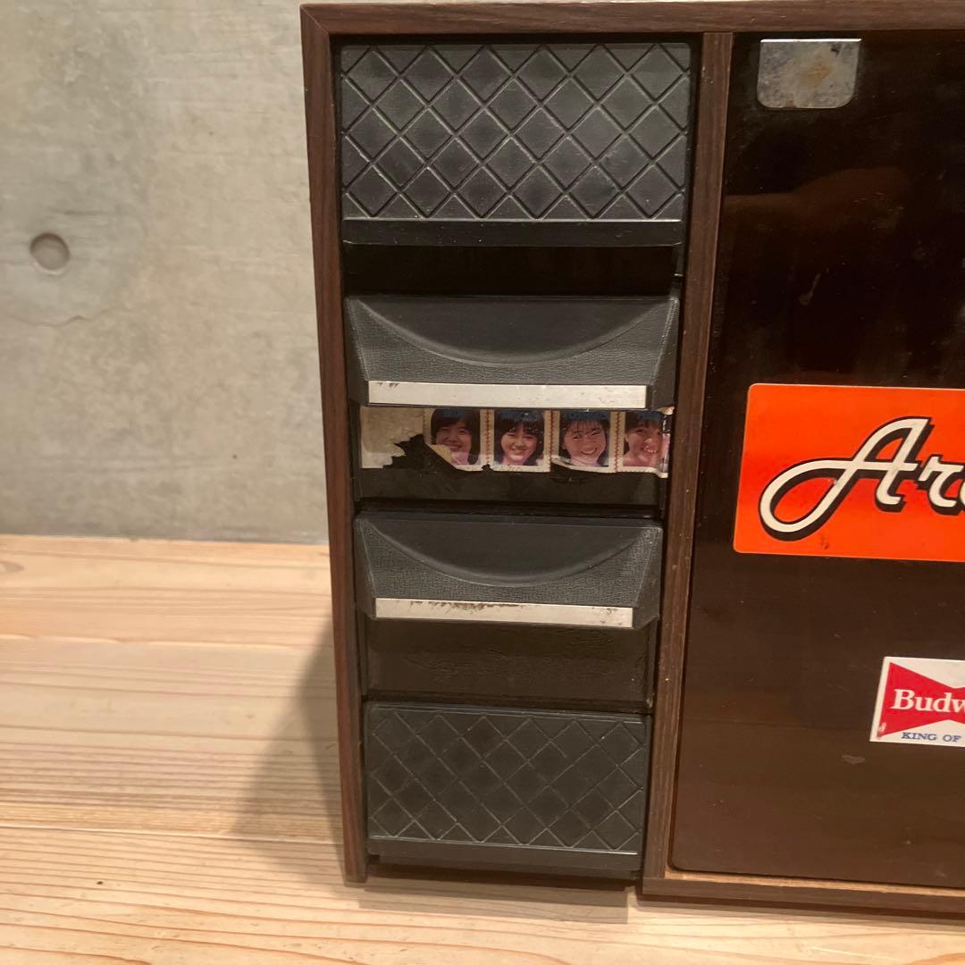 希少！！　バドワイザー　カセットテープ＆LPレコード　ケース　昭和レトロ　収納