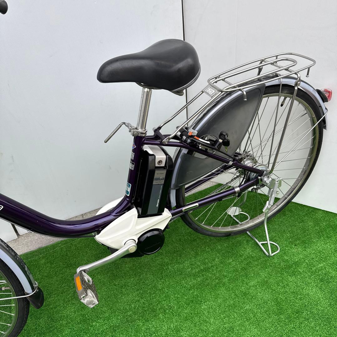 ブリヂストン電動アシスト自転車26インチ 8.9Ah 紫