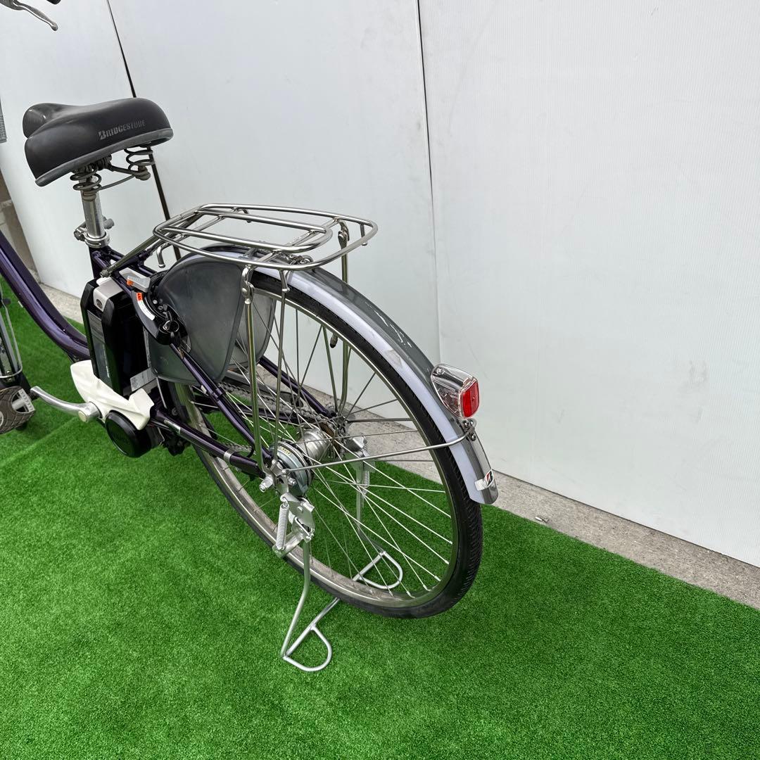 ブリヂストン電動アシスト自転車26インチ 8.9Ah 紫
