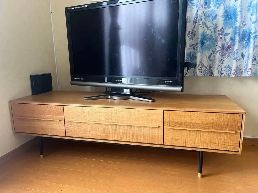 起立木工　ドリフトオークテレビボード150N