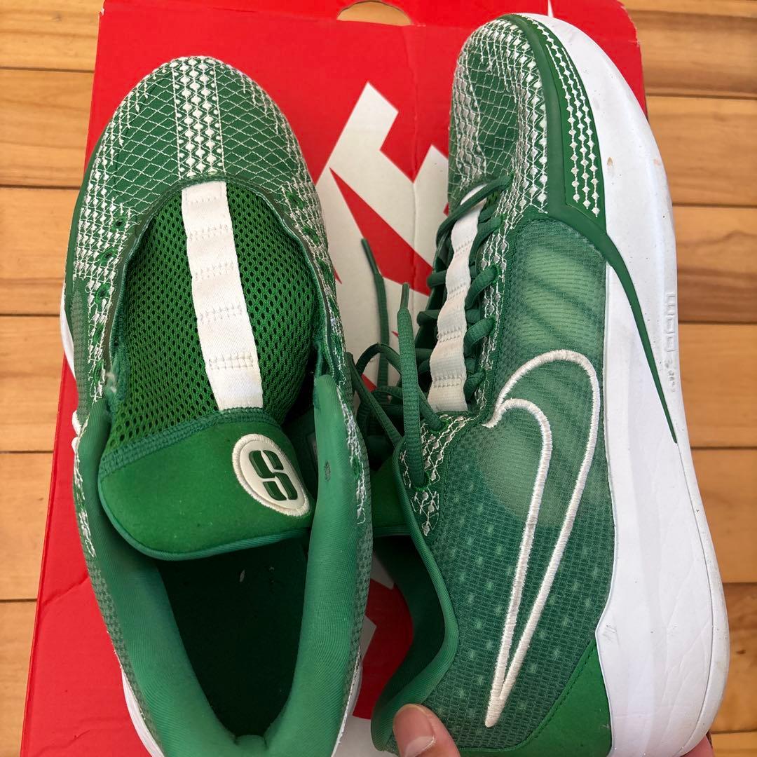 サブリナ1 Nike バスケットボールシューズ 緑色