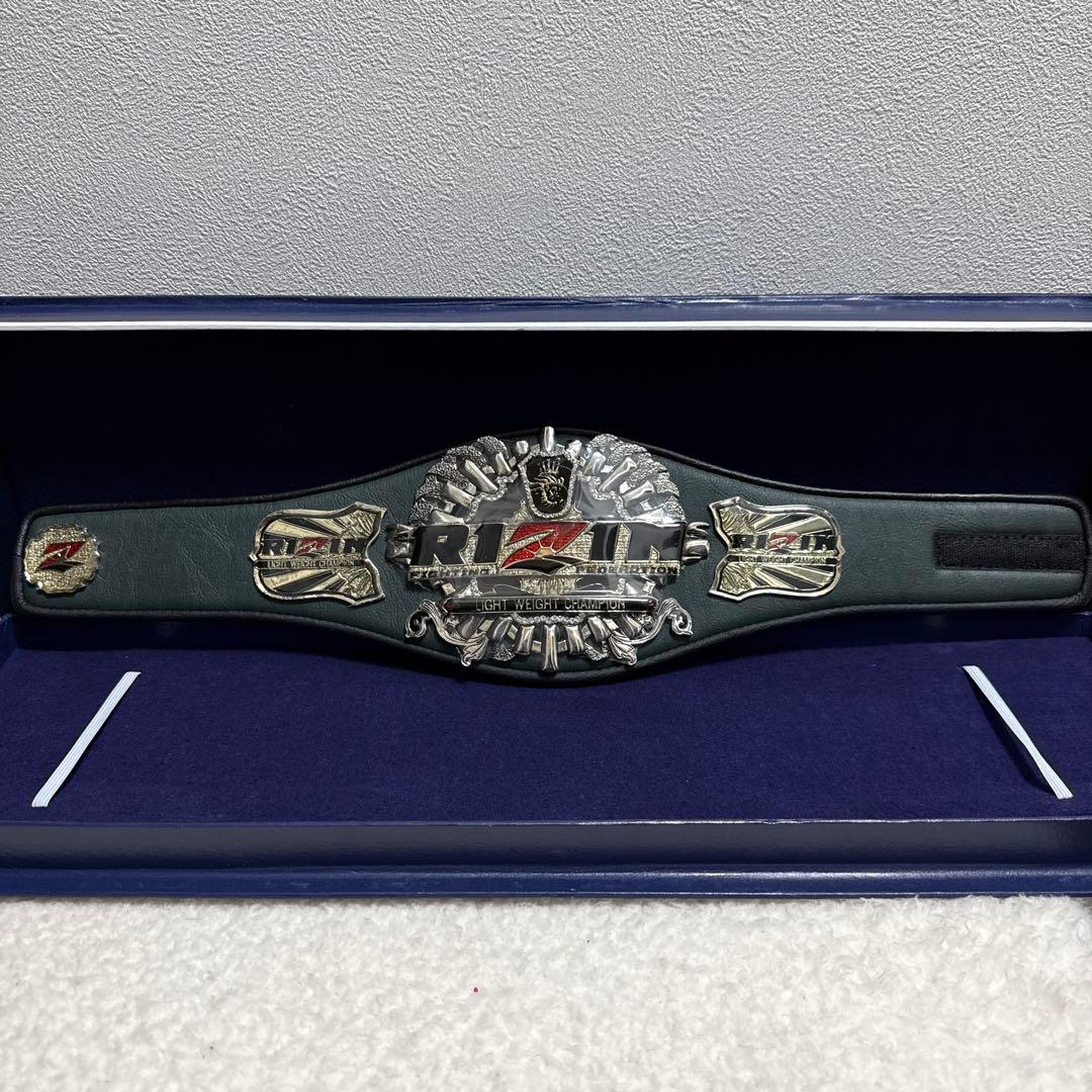 ラスト1点 新品RIZIN レプリカ ミニベルト ライジン チャンピオンベルト