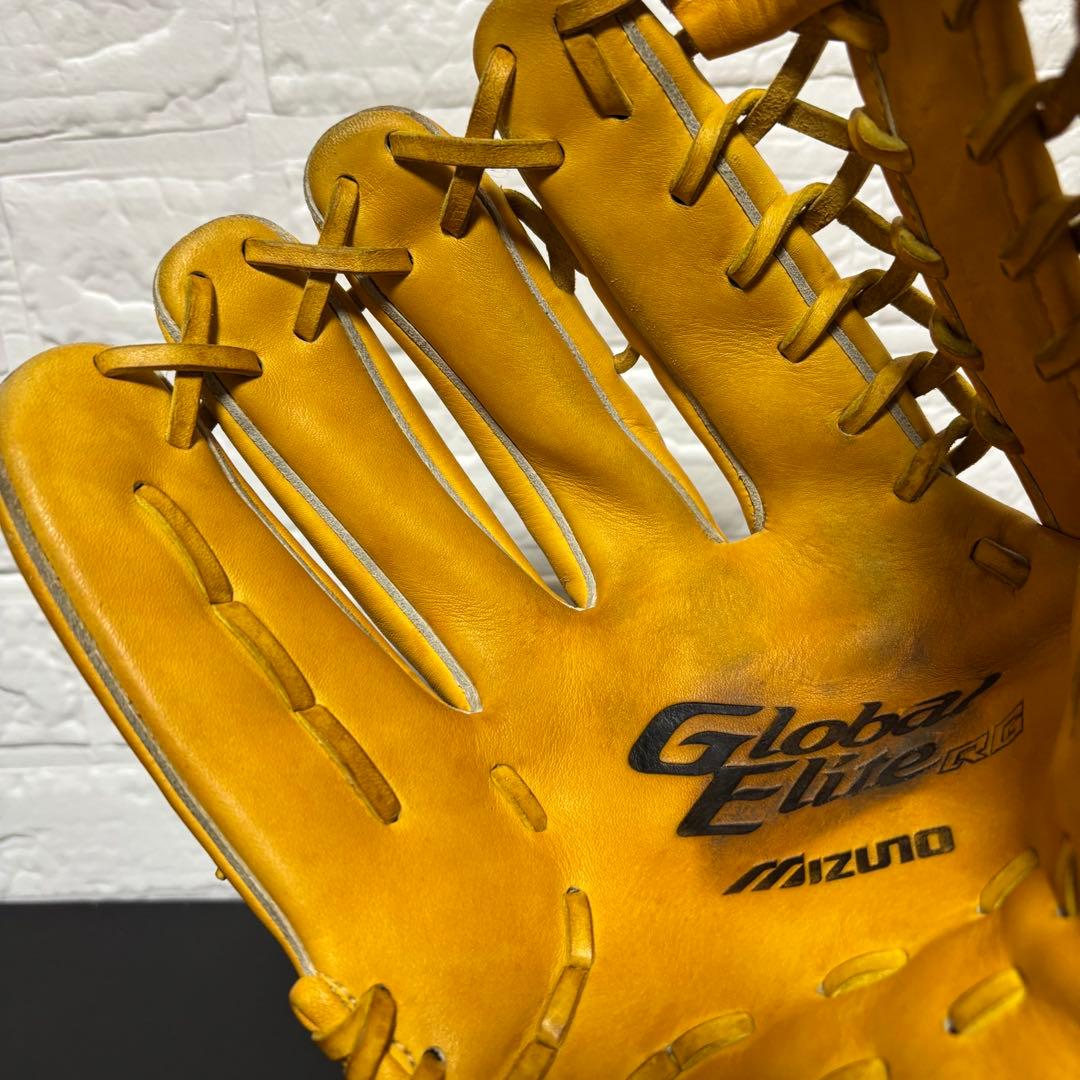 【稀少】 MIZUNO 軟式 グローブ グローバルエリート サウスポー 外野手用