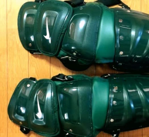 新品アメリカ国内限定☆最高級★USA NIKE☆MLB★レガース緑☆