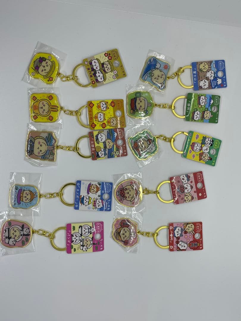 ちいかわ　うさぎ　ご当地　キーホルダー　34個セット