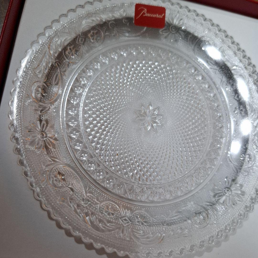 Baccarat バカラ プレート 皿 12cm 新品未使用