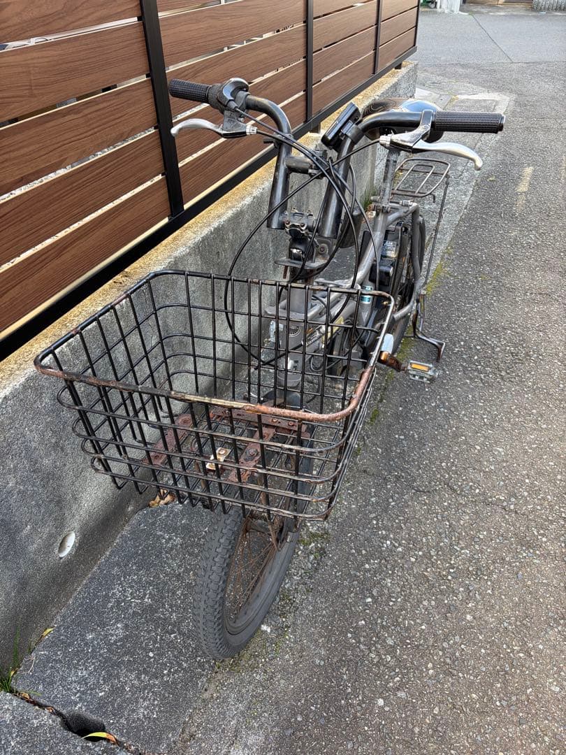直接引き取り　パナソニック　Panasonic 電動自転車　ez マットグレー