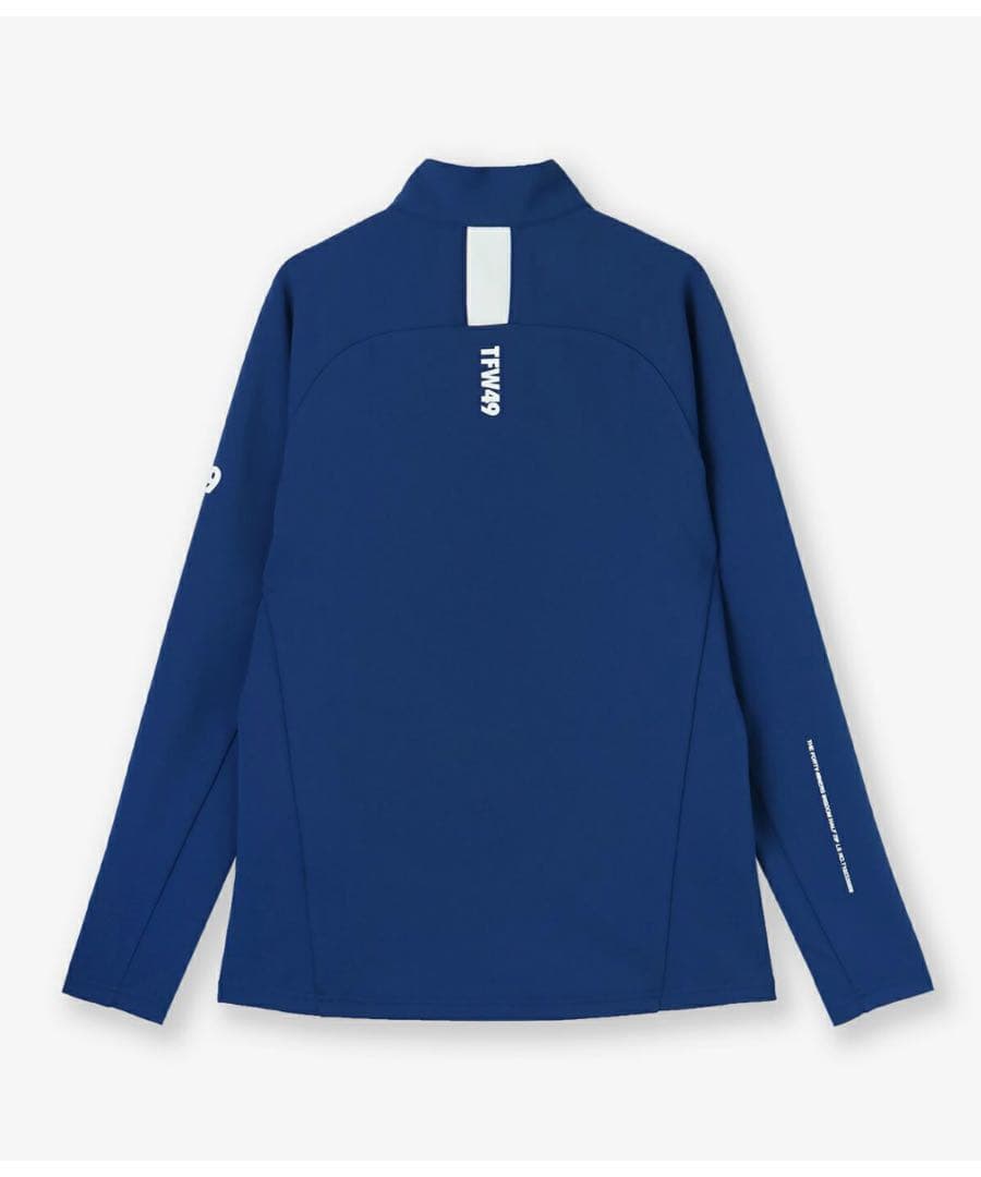 TFW49 HALF ZIP L/S ハーフジップ ロングスリーブ　L