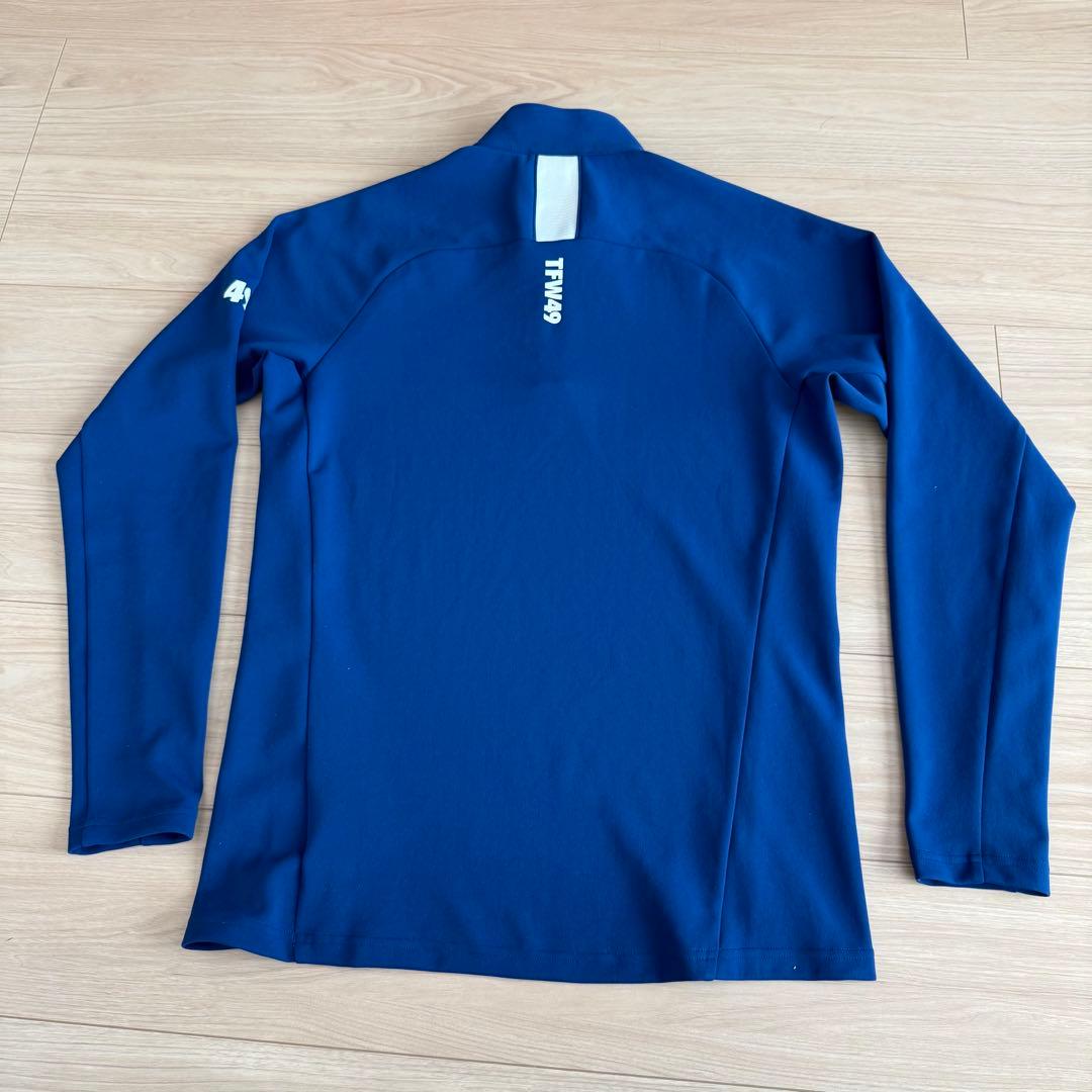 TFW49 HALF ZIP L/S ハーフジップ ロングスリーブ　L