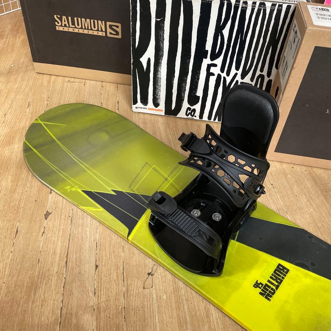 BURTON×ZUMA　バートンスノーボードセット　未使用バインディング付