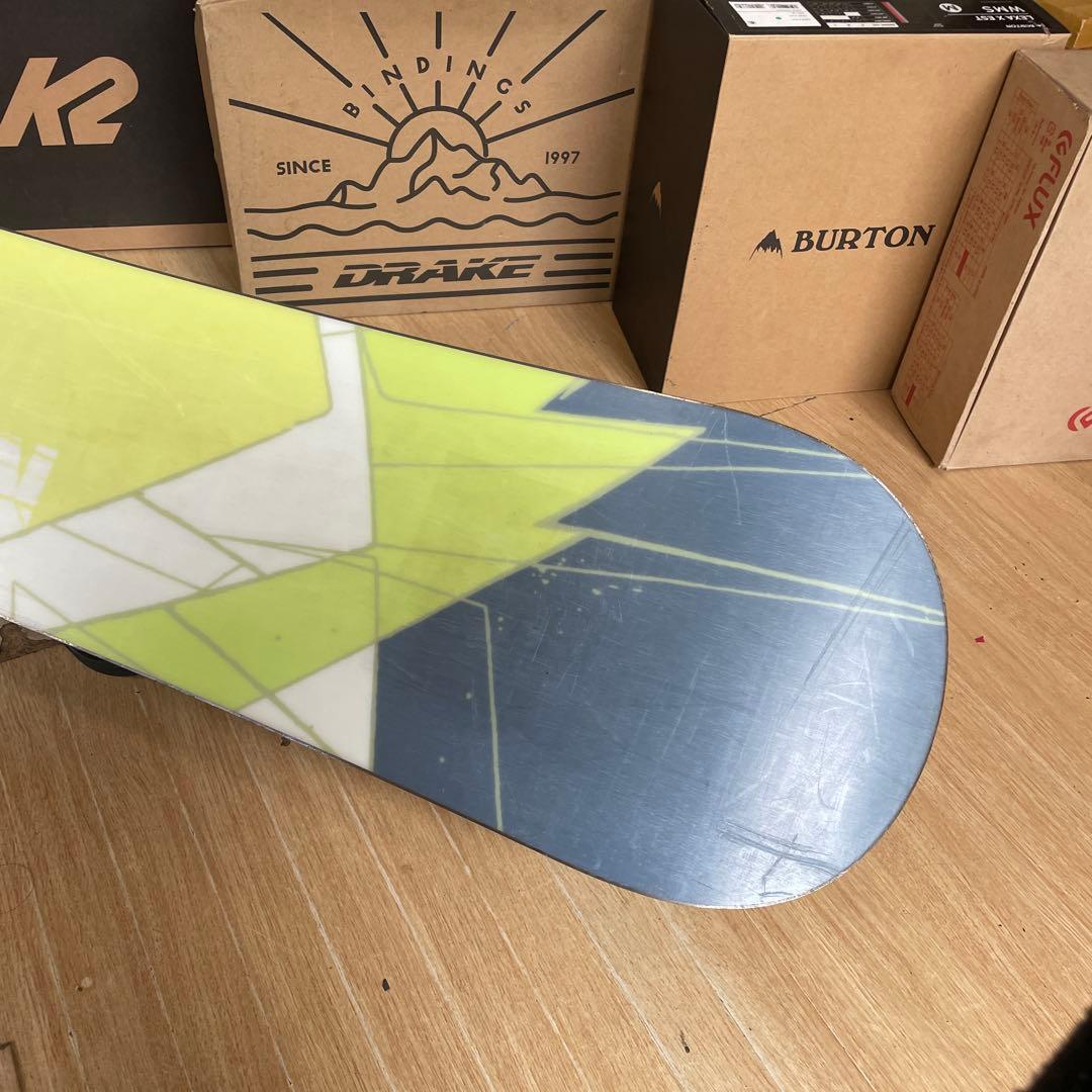 BURTON×ZUMA　バートンスノーボードセット　未使用バインディング付