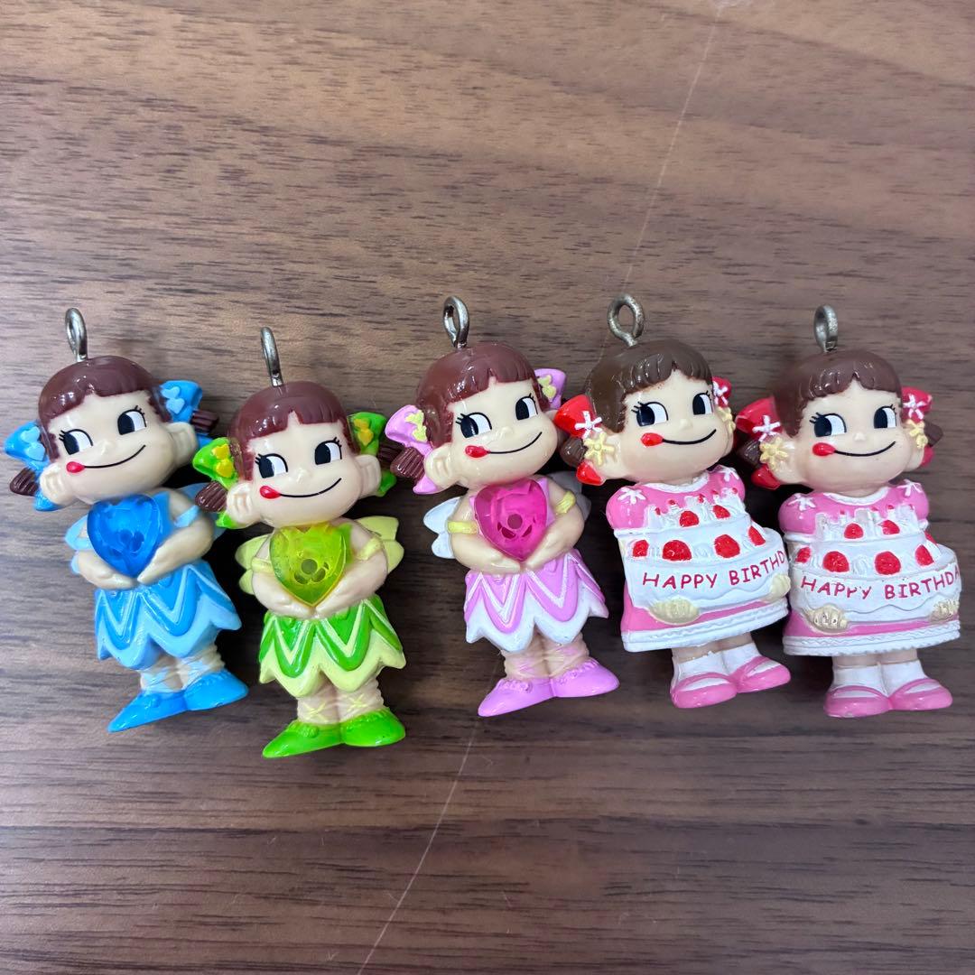 32点まとめ売り！不二家 ペコちゃん ポコちゃん フィギュア キーホルダー