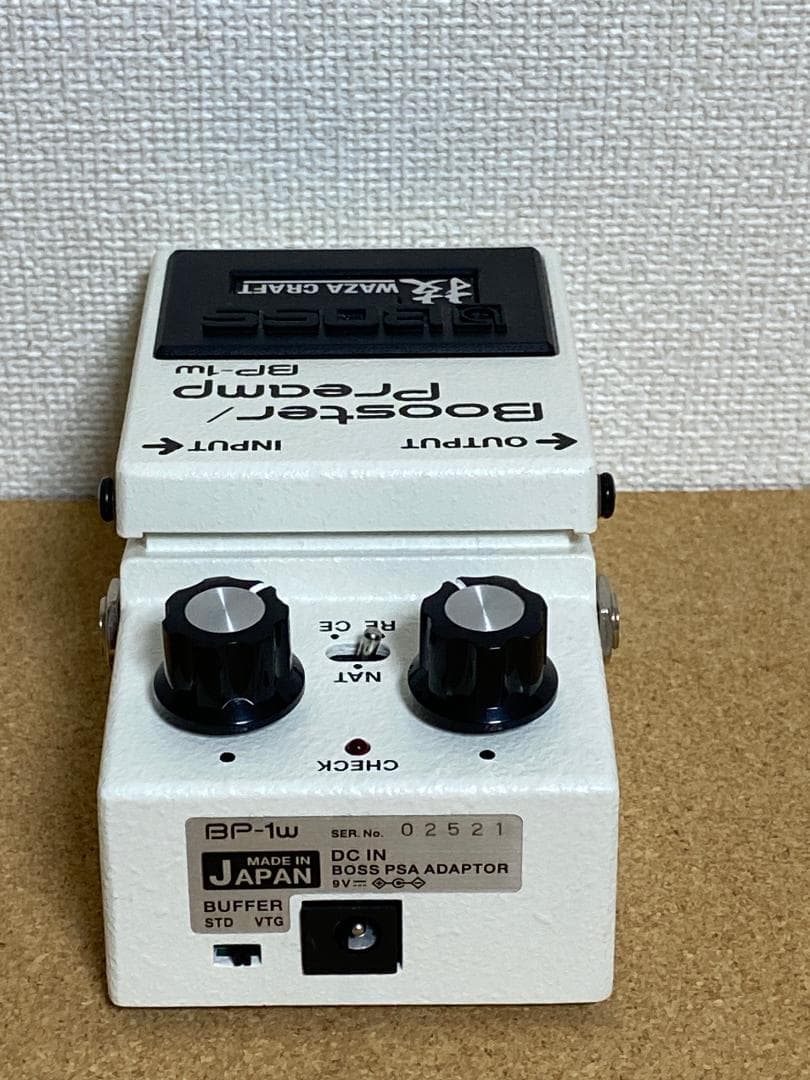 BOSS BP-1W Booster/Preamp 室内使用のみ