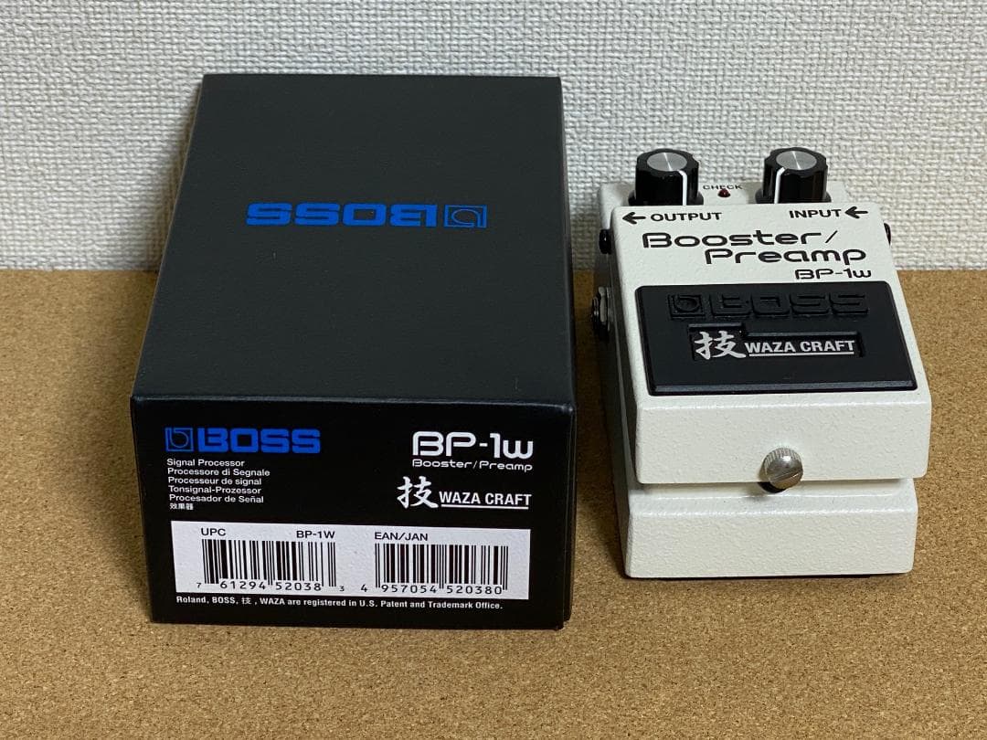 BOSS BP-1W Booster/Preamp 室内使用のみ