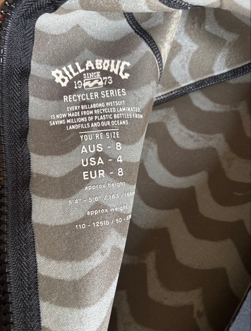 BILLABONGウェットスーツ