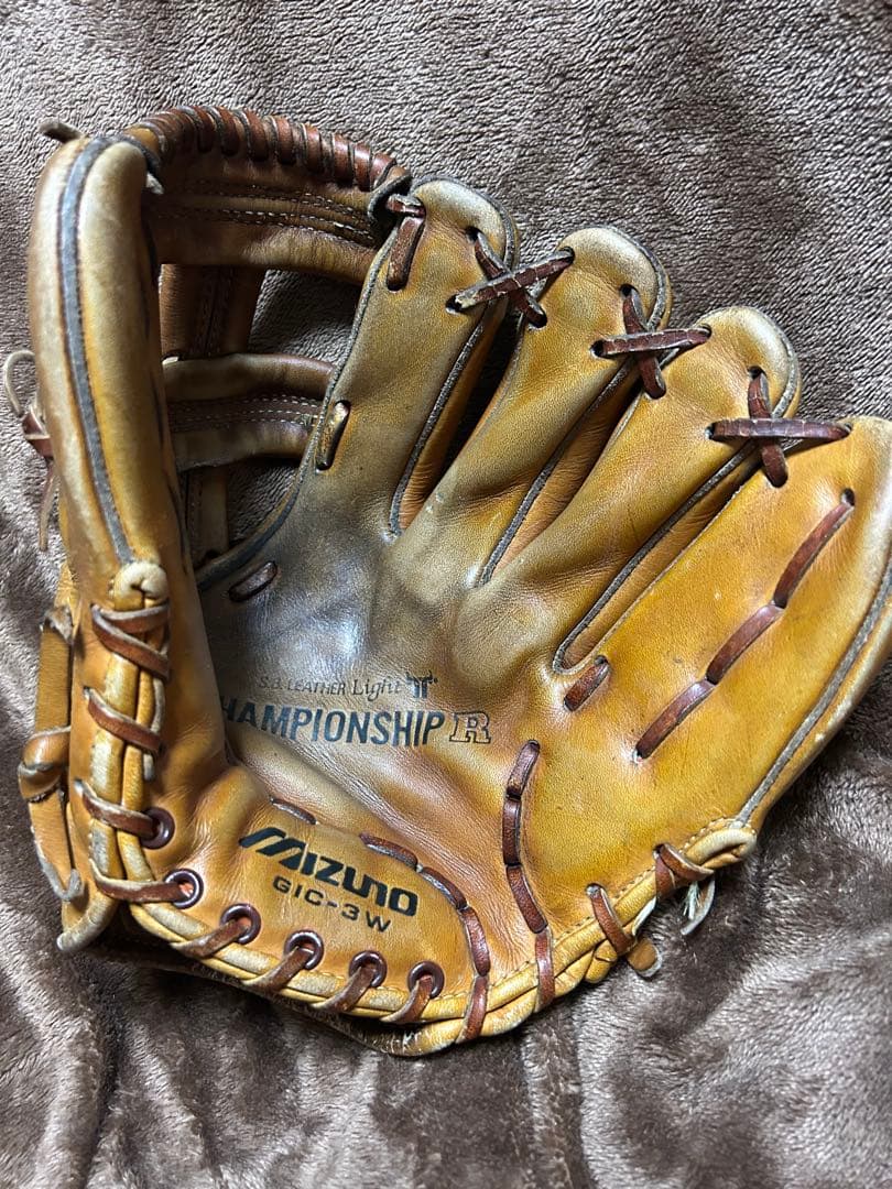 【ビンテージ】ミズノMizuno World Win 一般硬式グローブ 遊撃手用