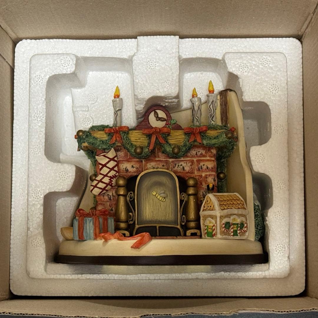 【美品】フンメル人形★Christmas Wish Music Box 1999